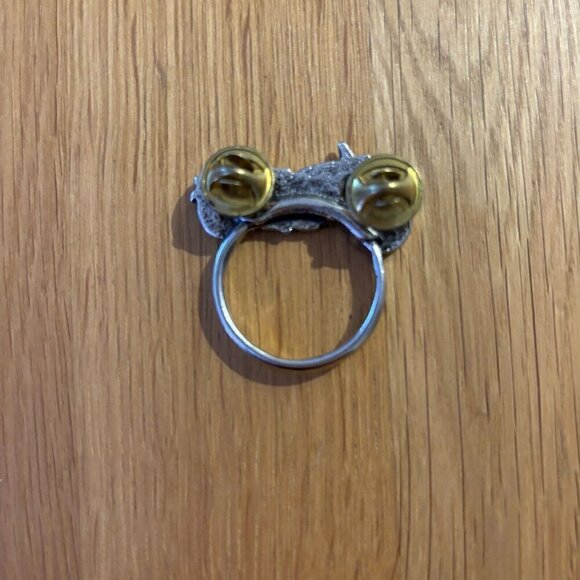 Motorcycle CRUISER BIKER PIN WITH SUNGLASS HOLDER ** MADE IN USA ** - Picture 5 of 7